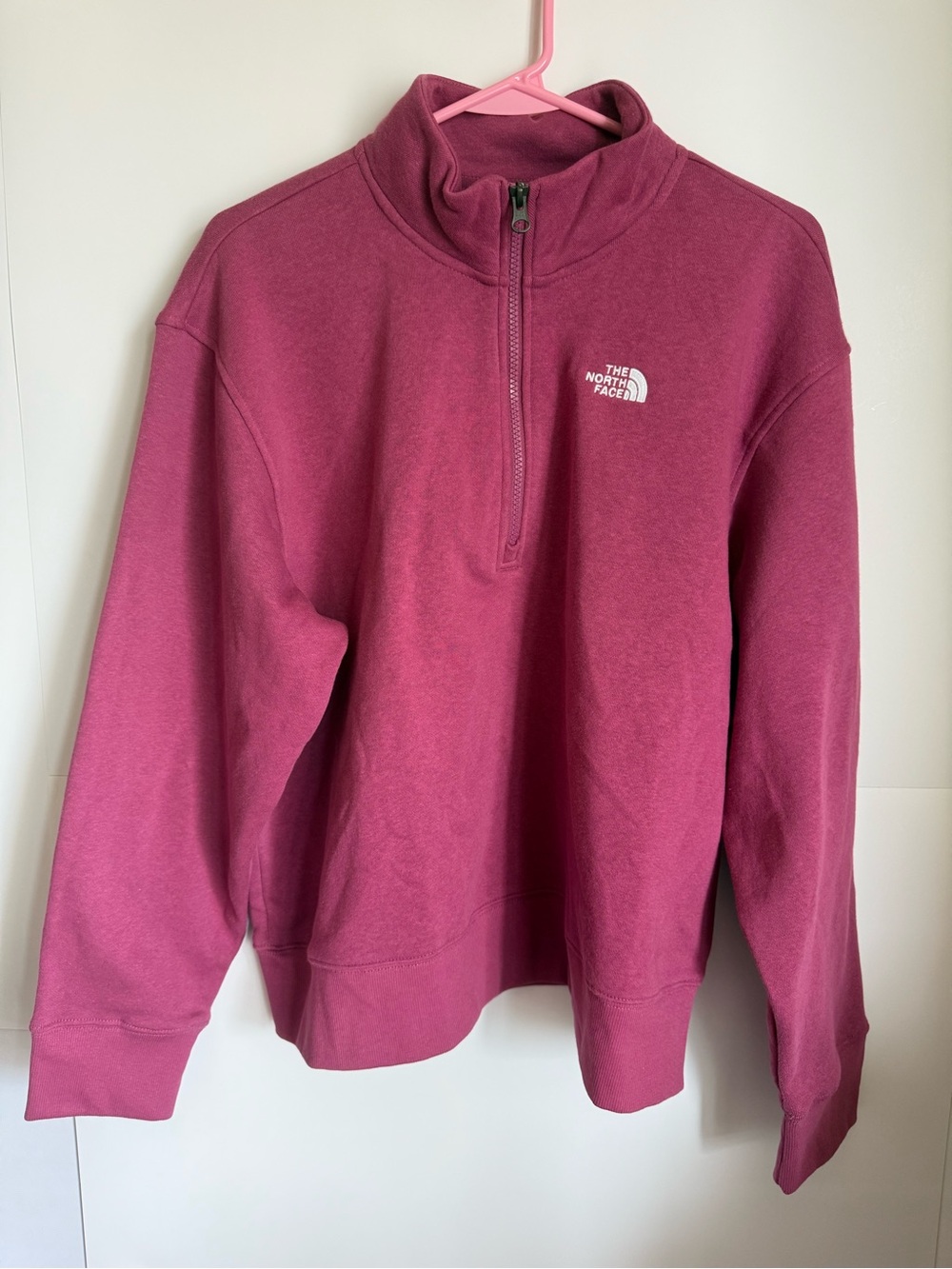 The North Face Women's Half-Zip Pullover - Raspberry Pink - NWOT